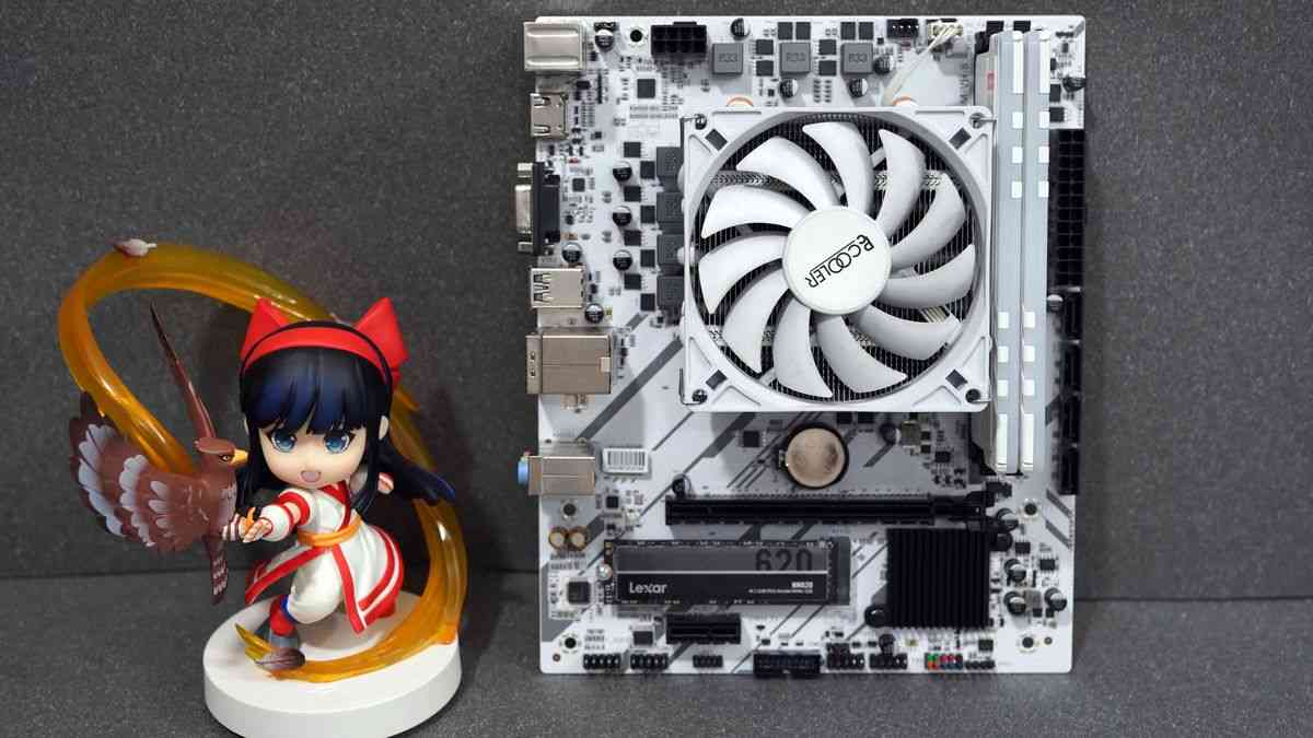 250元级B450白色主板深度评测：华南金牌能否驾驭R5-5600G？