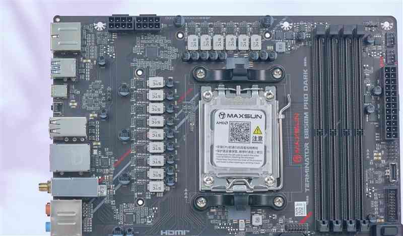 899元的性价比神板！铭瑄B850M PRO DARK WIFI主板评测